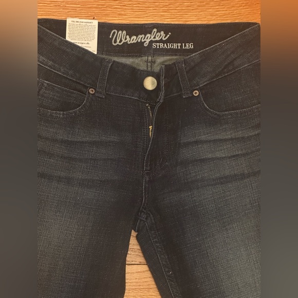 NWT Wrangle Denim Straight Leg🔥 
Sz: 3/4 x 34 Rt $70 - Picture 1 of 6